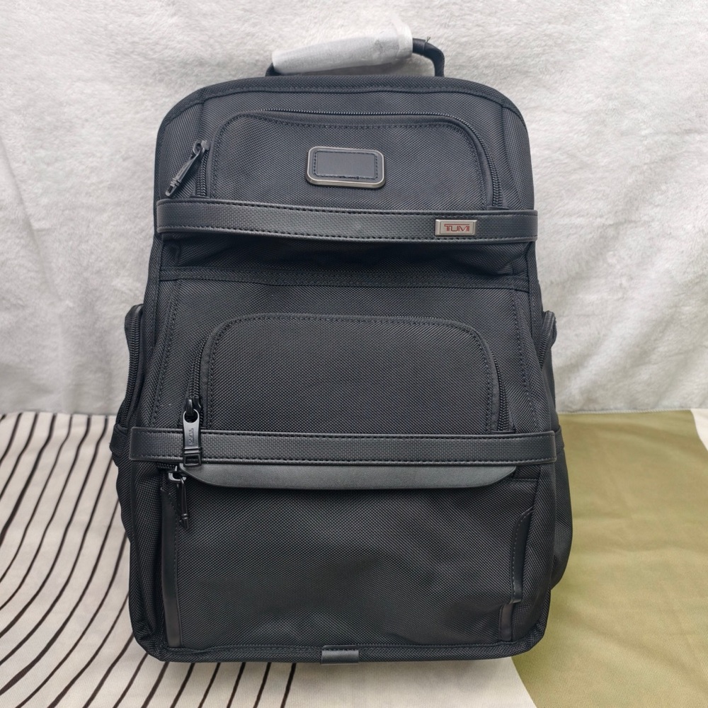 Tumi Alpha 3 Backpack Ballistic Nylon Large Capacity Backpack